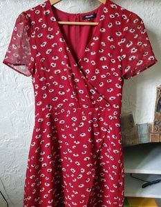 Madewell Wrap Front Dress in Seattle Floral